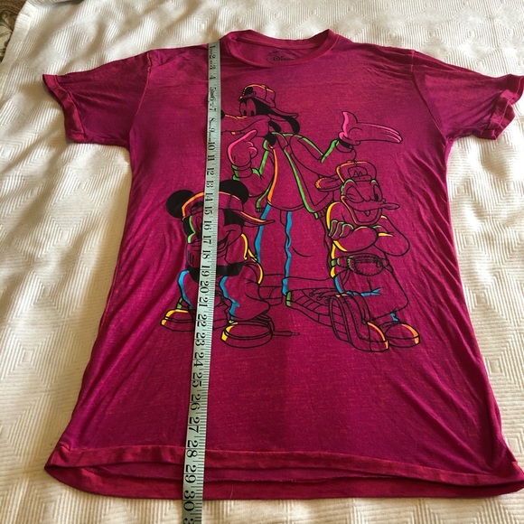 Hot Pink Old School T-shirt - Picture 5 of 7